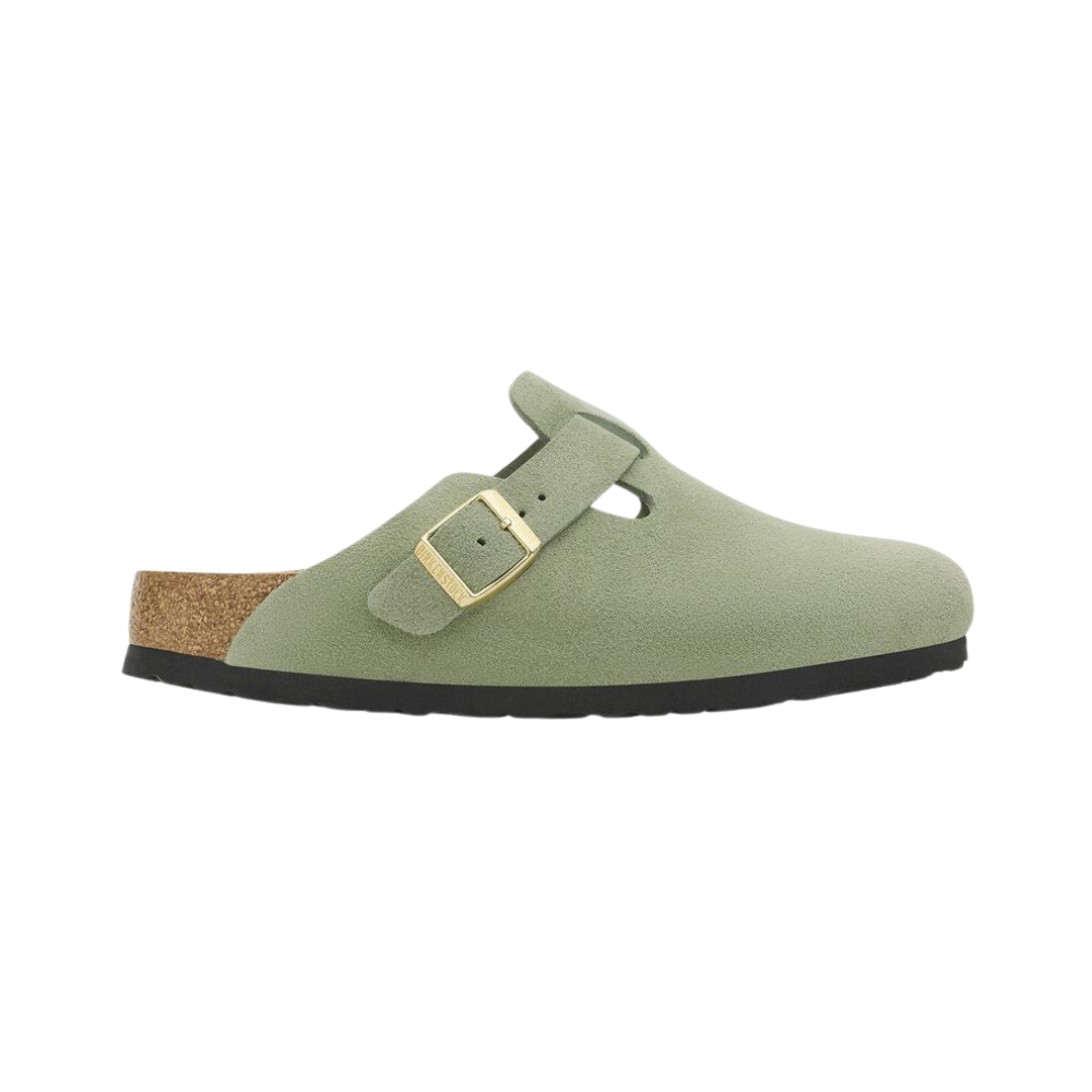 Birkenstock Boston SFB 1027950-Green Tea