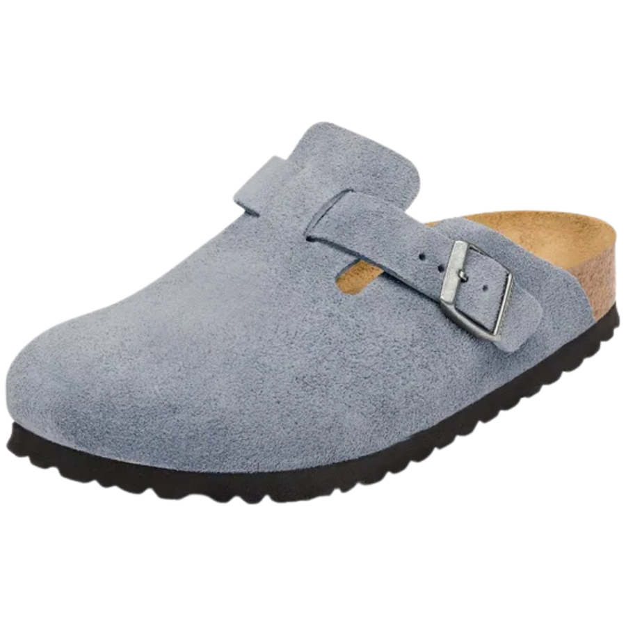 Birkenstock Boston Suede Leather 1032771 Sky Blue