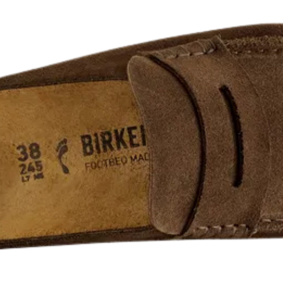 Birkenstock Naples Wrapped Suede 1031605 Dark Brown