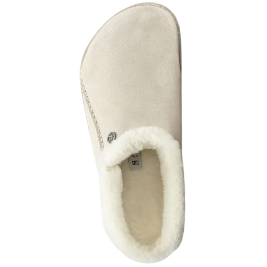Birkenstock Zermatt Premium Suede Leather 1025018 Off-White