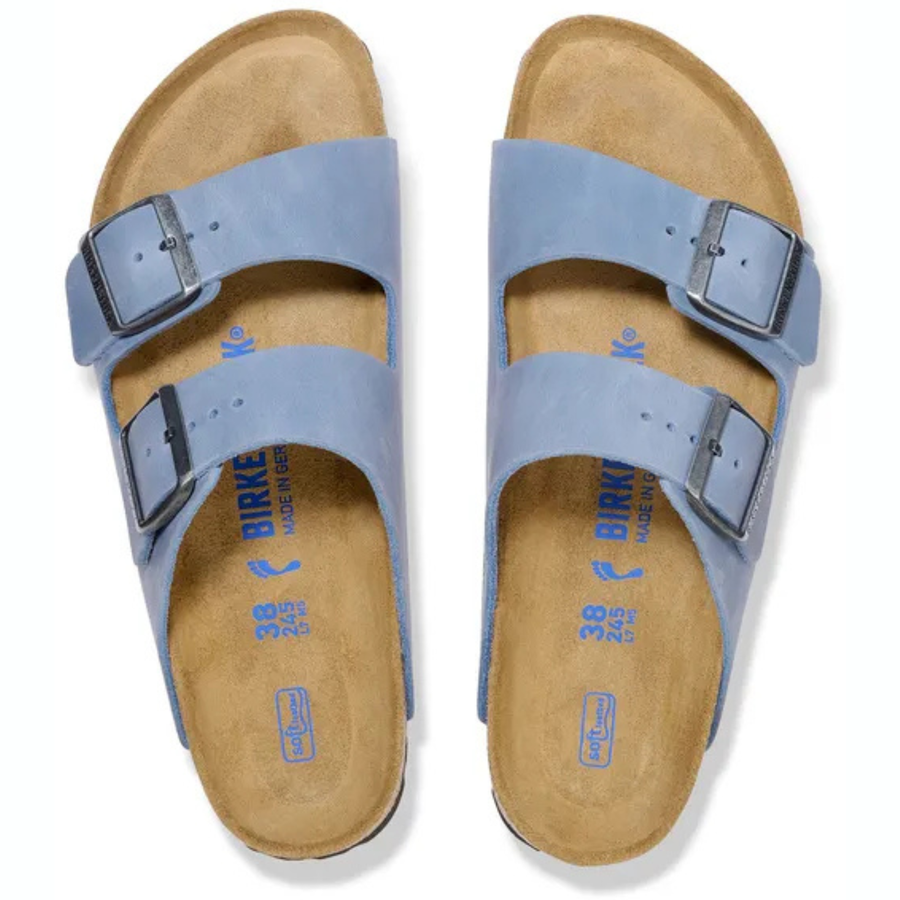 Birkenstock Arizona Soft Footbed Oiled Leather 1030862 Blue