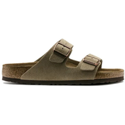 Birkenstock Arizona Soft Footbed Suede Leather 0951301 Taupe