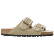 Birskenstock Arizona Shearling Suede Leather 1028226 Taupe