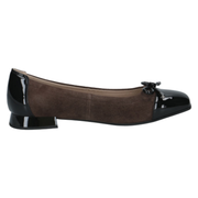 Caprice Nadia 22104 Brown Nubuck/Black Patent