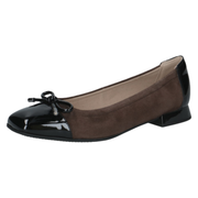 Caprice Nadia 22104 Brown Nubuck/Black Patent