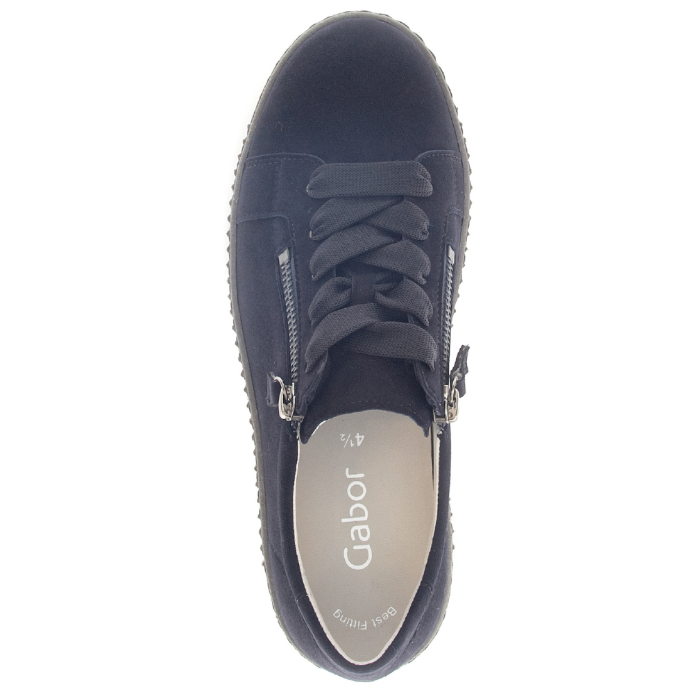 Gabor Wisdom 73334 Navy Atlantic Nubuck