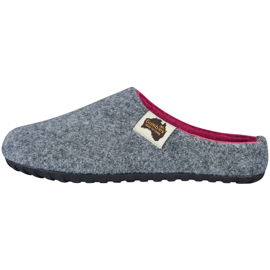 Gumbies Outback Grey/Pink