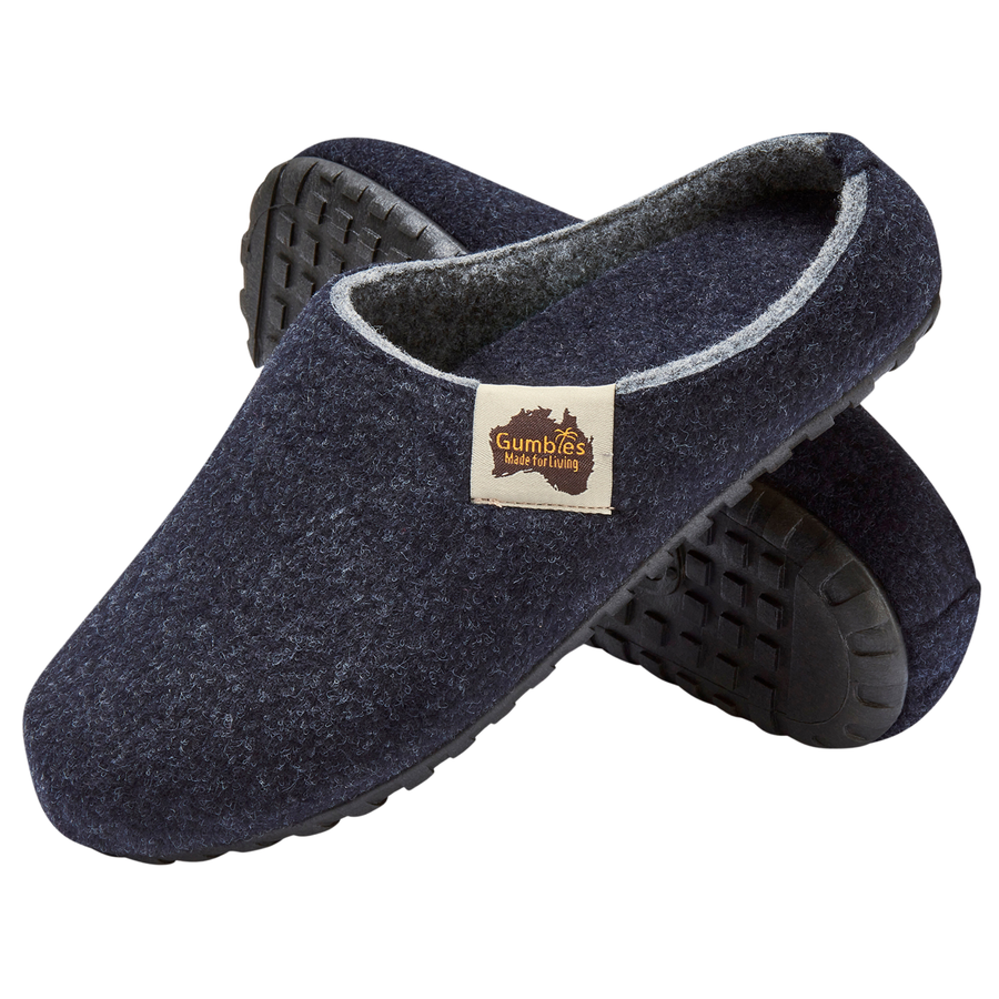 Gumbies Outback Navy/Grey