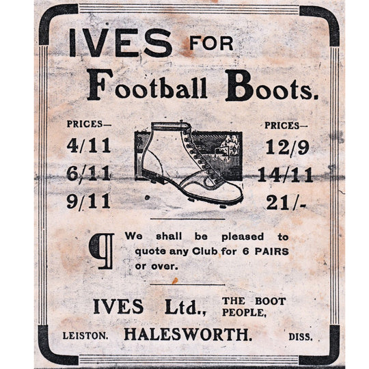 Ives Halesworth Advertisement