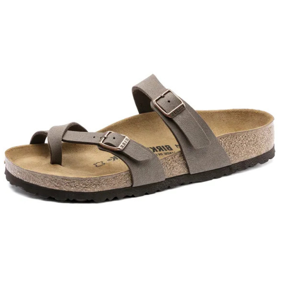 Birkenstock Mayari Birko Flor Nubuck 71061 Brown
