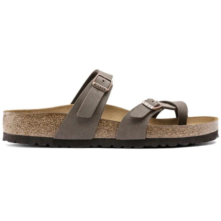 Birkenstock Mayari Birko Flor Nubuck 71061 Brown