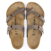 Birkenstock Mayari Birko Flor Nubuck 71061 Brown
