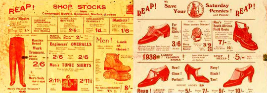 Original 1930s Sale Sheets