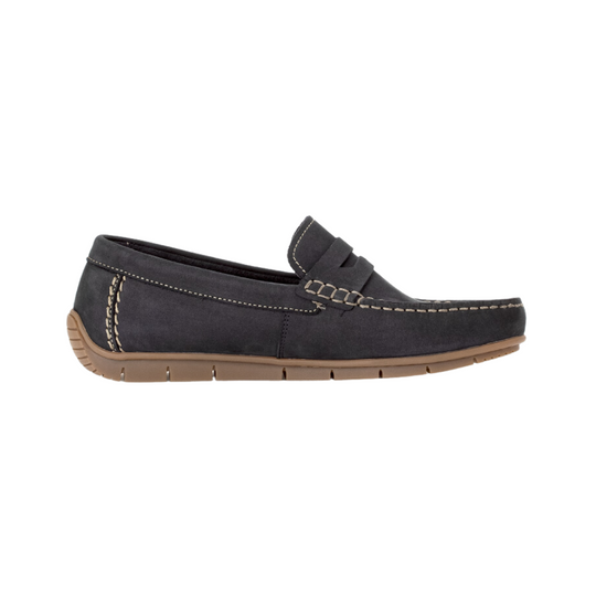 Pius Gabor Penny Loafer-Navy