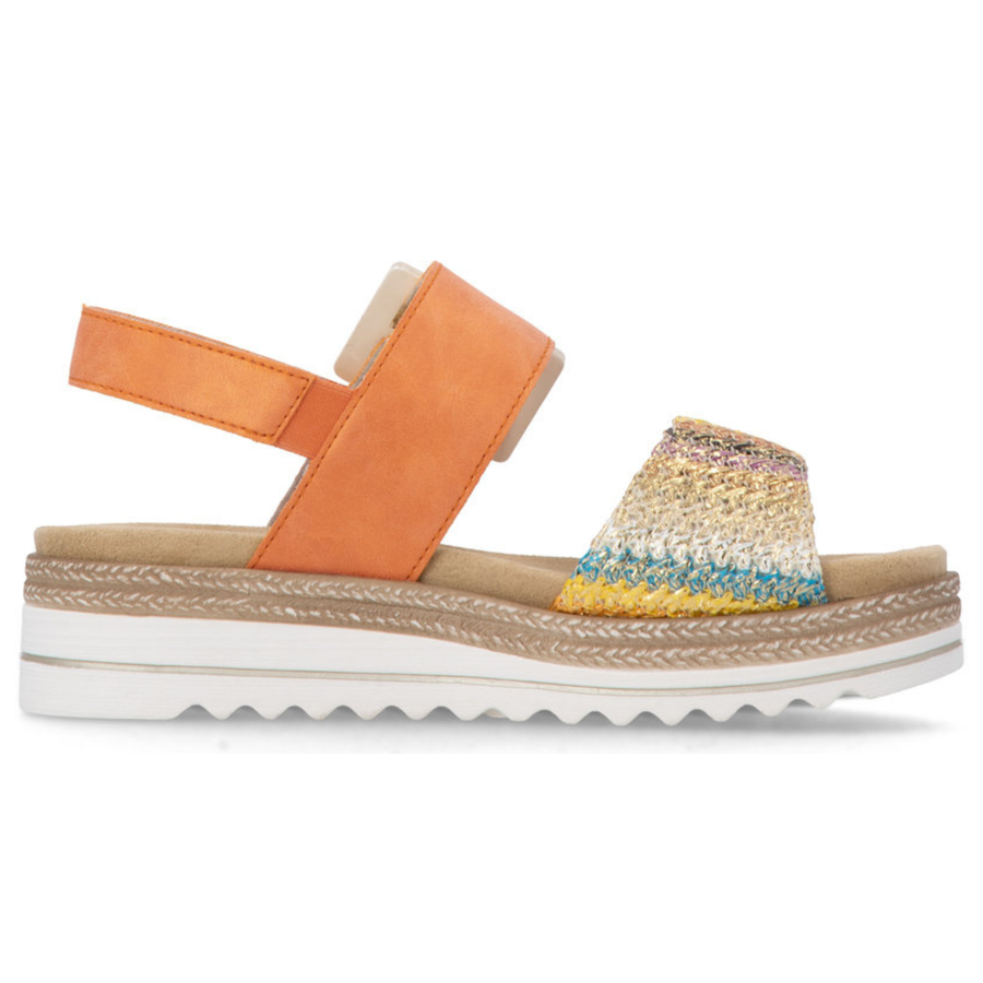 Remonte D0Q62-38 Orange / Multicolour