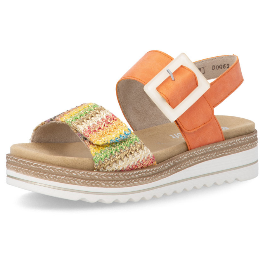 Remonte D0Q62-38 Orange / Multicolour