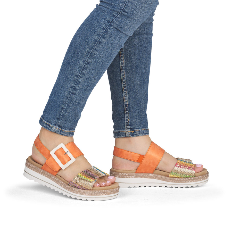 Remonte D0Q62-38 Orange / Multicolour