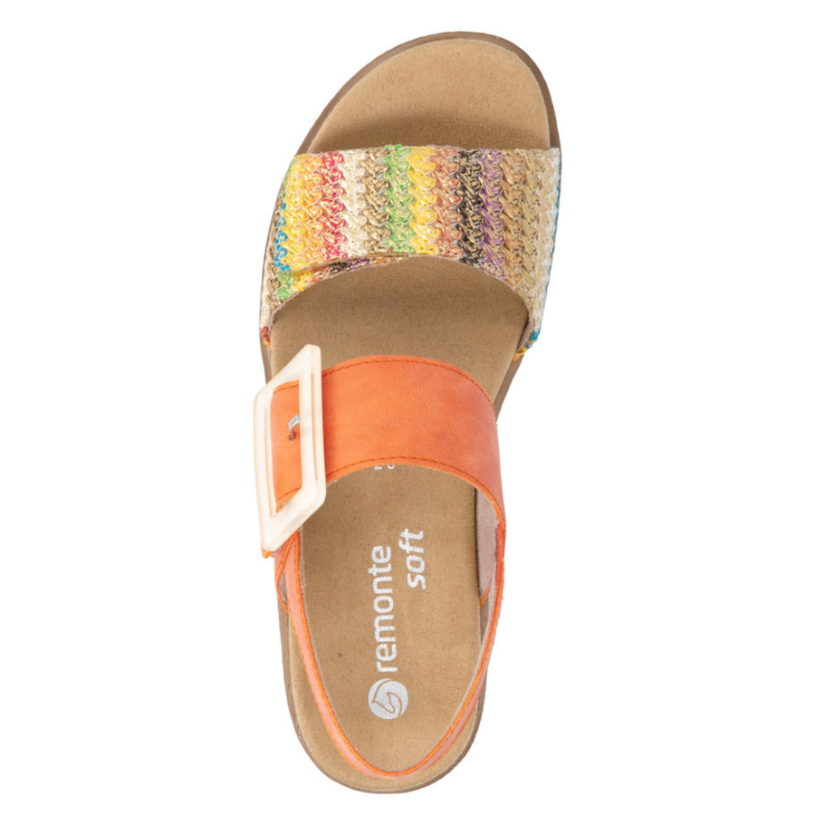 Remonte D0Q62-38 Orange / Multicolour