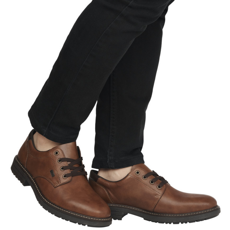 Rieker 33101 Derby Lace Waterproof-Tan