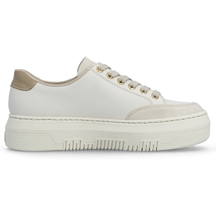 Rieker Ultra Lightweight Sneaker M1912-80 Off-White