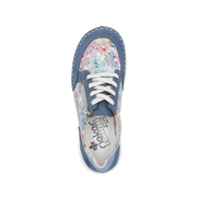 Rieker Floral Sneaker 50900-Jeans