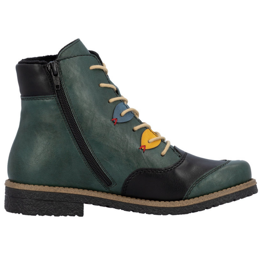 Rieker 73510 Green/Black Multi