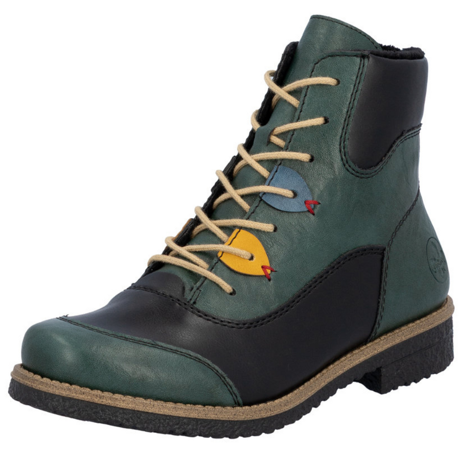 Rieker 73510 Green/Black Multi