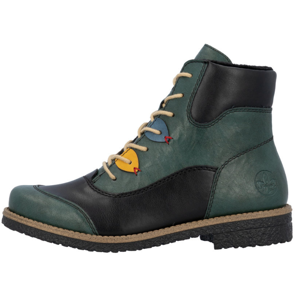 Rieker 73510 Green/Black Multi