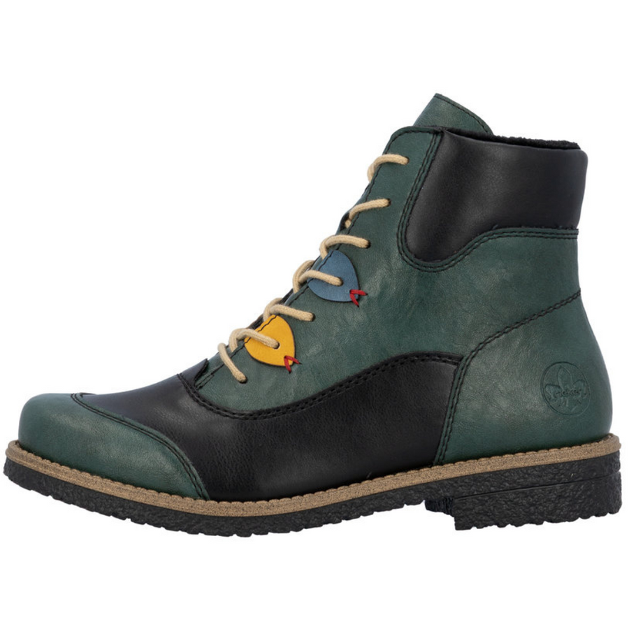 Rieker 73510 Green/Black Multi
