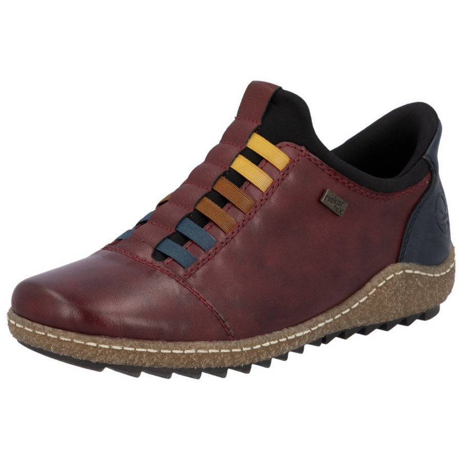 Rieker L7562 Ready2Go Vino Red