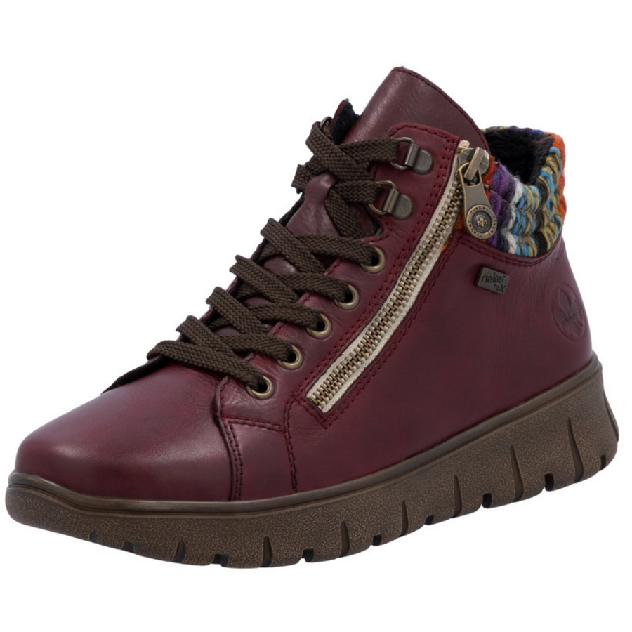 Rieker N1305 Vino Red