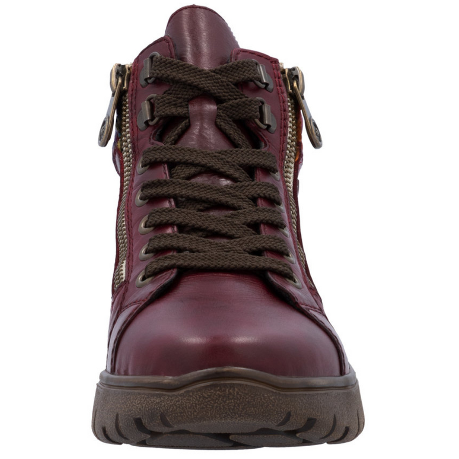 Rieker N1305 Vino Red