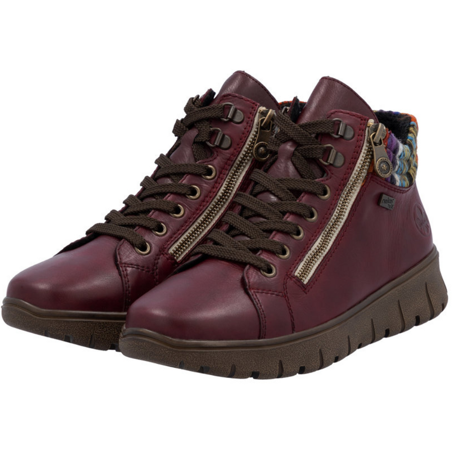 Rieker N1305 Vino Red