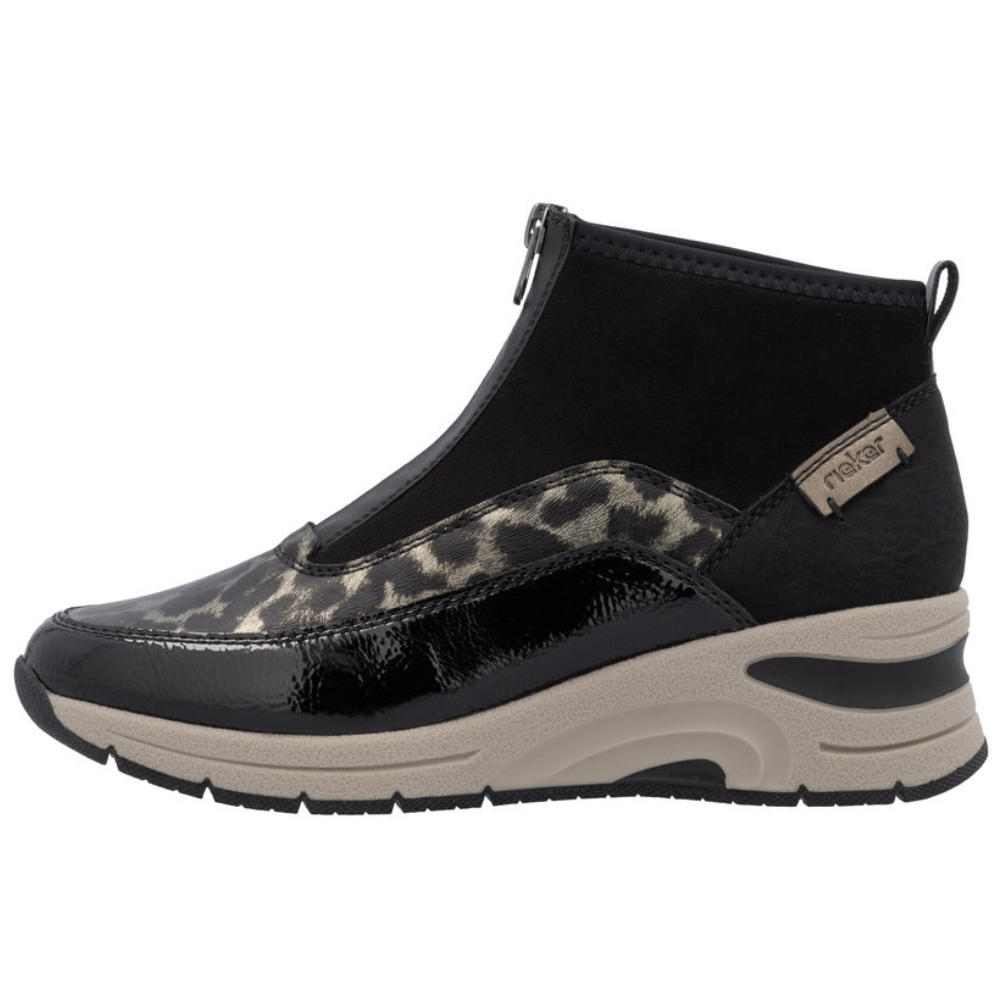 Rieker N9362 Black/Gold