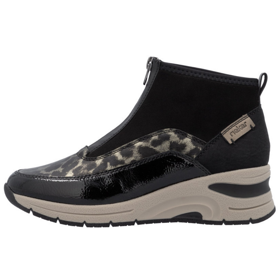 Rieker N9362 Black/Gold