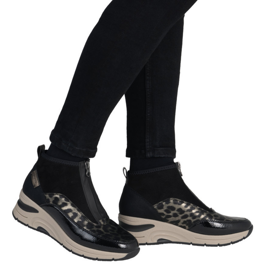 Rieker N9362 Black/Gold