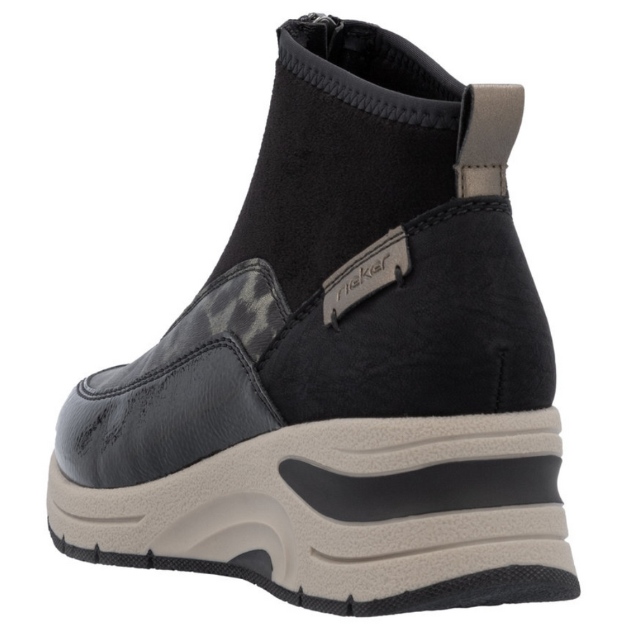 Rieker N9362 Black/Gold
