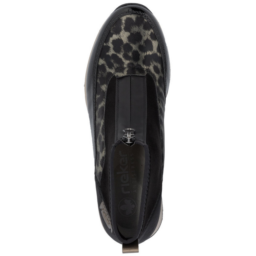 Rieker N9362 Black/Gold
