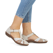 Rieker M1655-61 Cream