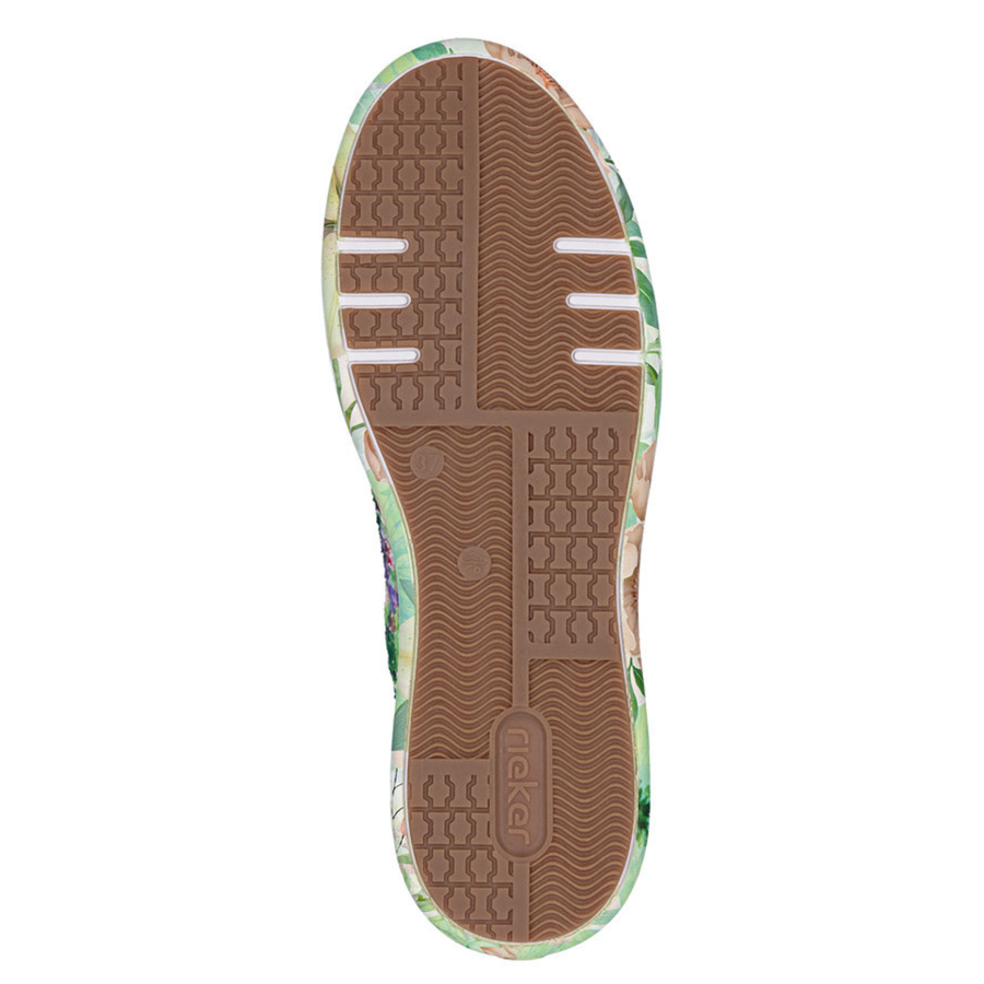 Rieker Flower-Power Sneaker M7711-91 Green