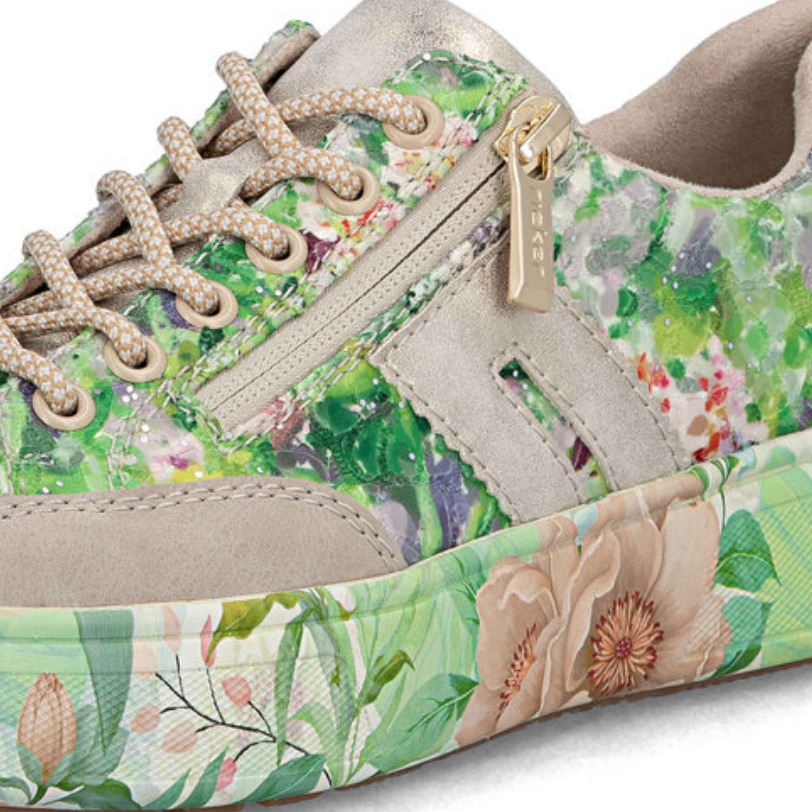 Rieker Flower-Power Sneaker M7711-91 Green