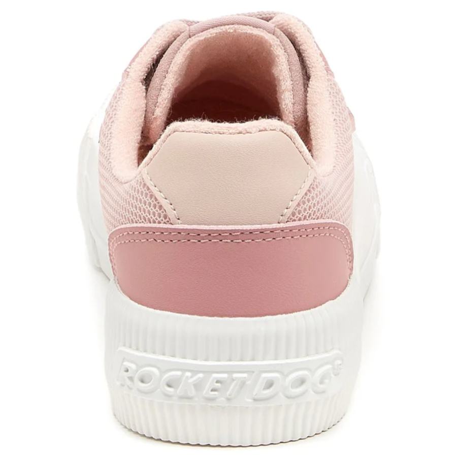 Rocket Dog Cheery Blocked Fabric Mauve