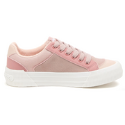 Rocket Dog Cheery Blocked Fabric Mauve