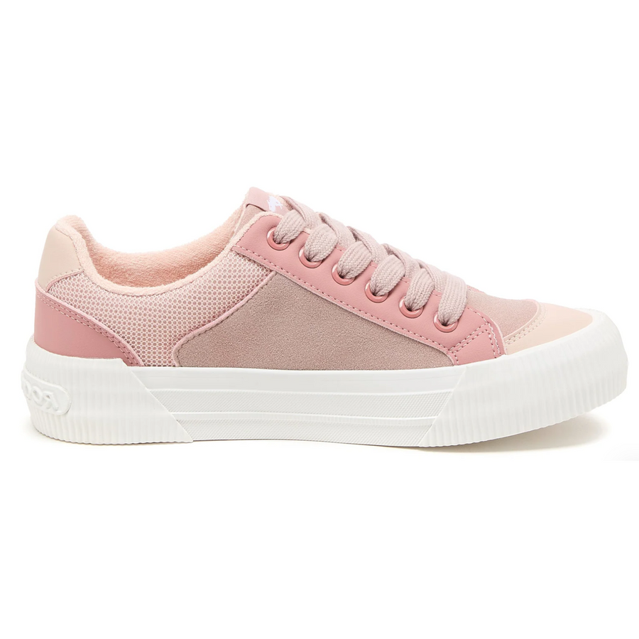 Rocket Dog Cheery Blocked Fabric Mauve