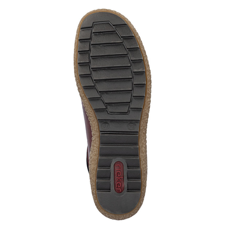 Rieker L7562 Ready2Go Vino Red