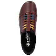 Rieker L7562 Ready2Go Vino Red