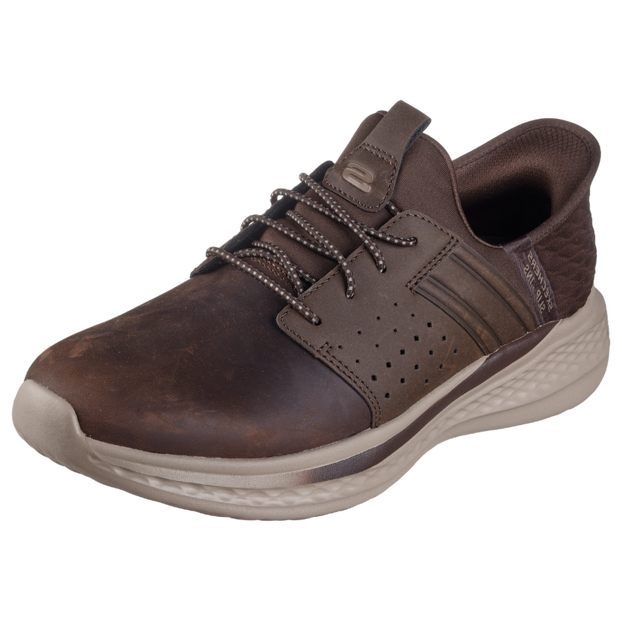 Skechers Slipins Relax Slade Zachary 210828 Dark Brown