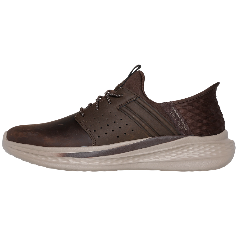 Skechers Slipins Relax Slade Zachary 210828 Dark Brown