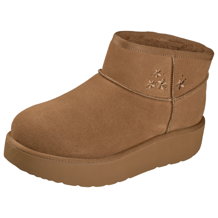 Skechers Slipins Keep Cozy 169143 Chestnut Tan