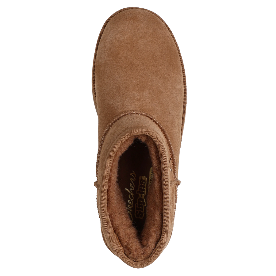 Skechers Slipins Keep Cozy 169143 Chestnut Tan